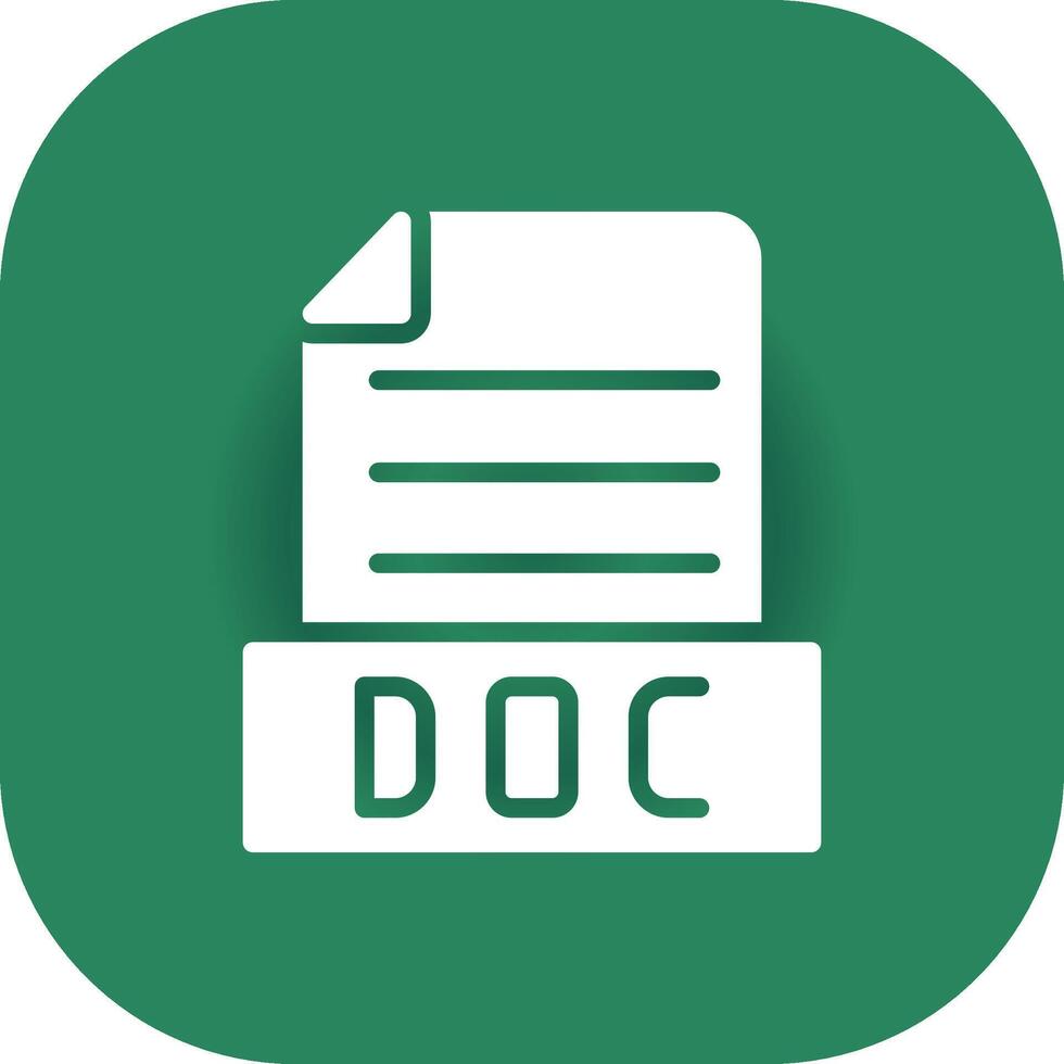 Doc Creative Icon Design vector