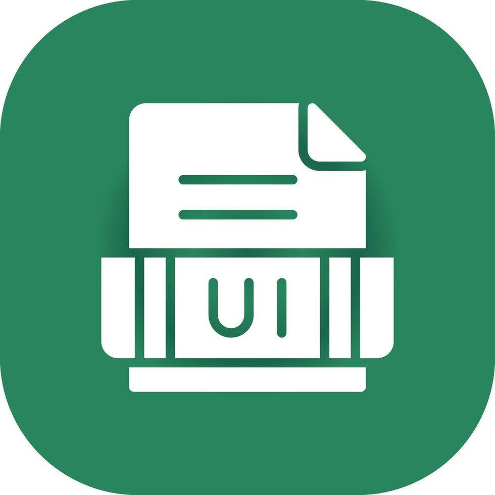 Ui Format Creative Icon Design vector