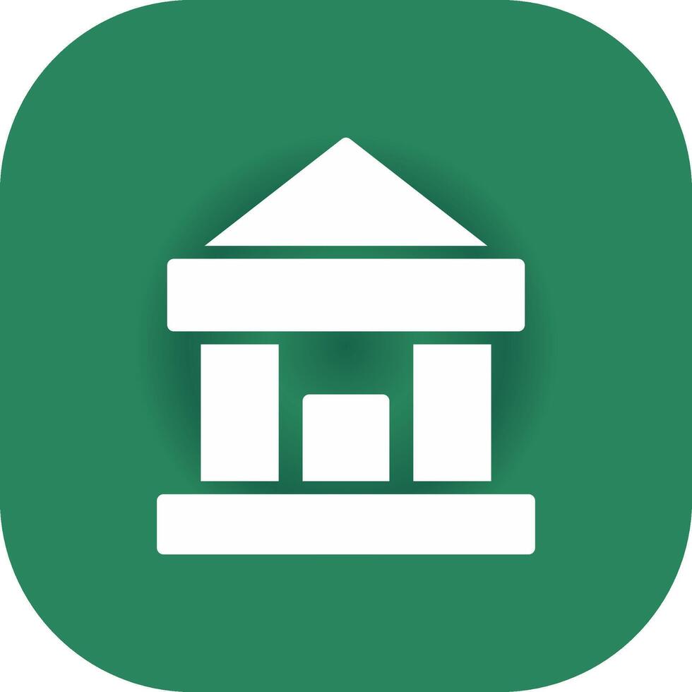 Bank Creative Icon Design vector