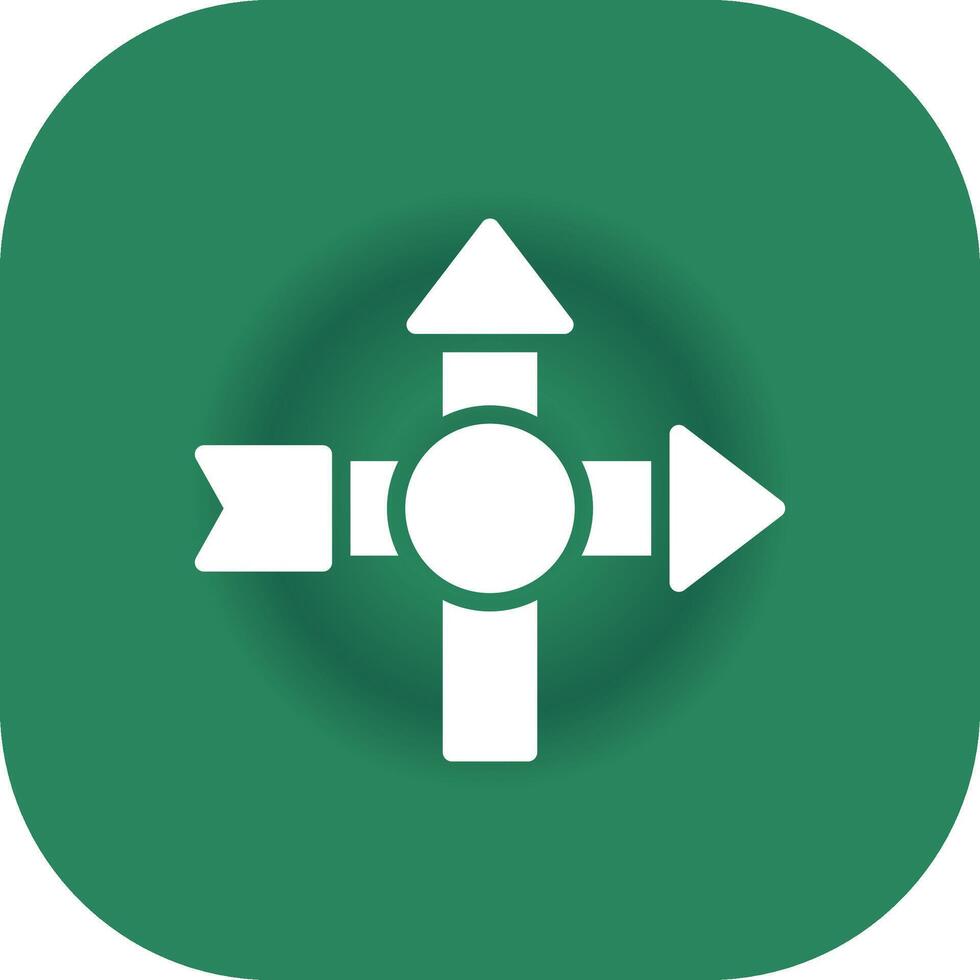 Directions Creative Icon Design vector