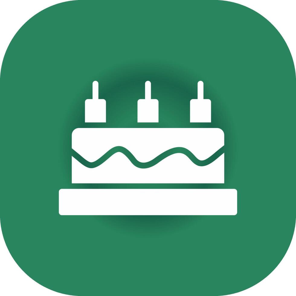 Cake Creative Icon Design vector