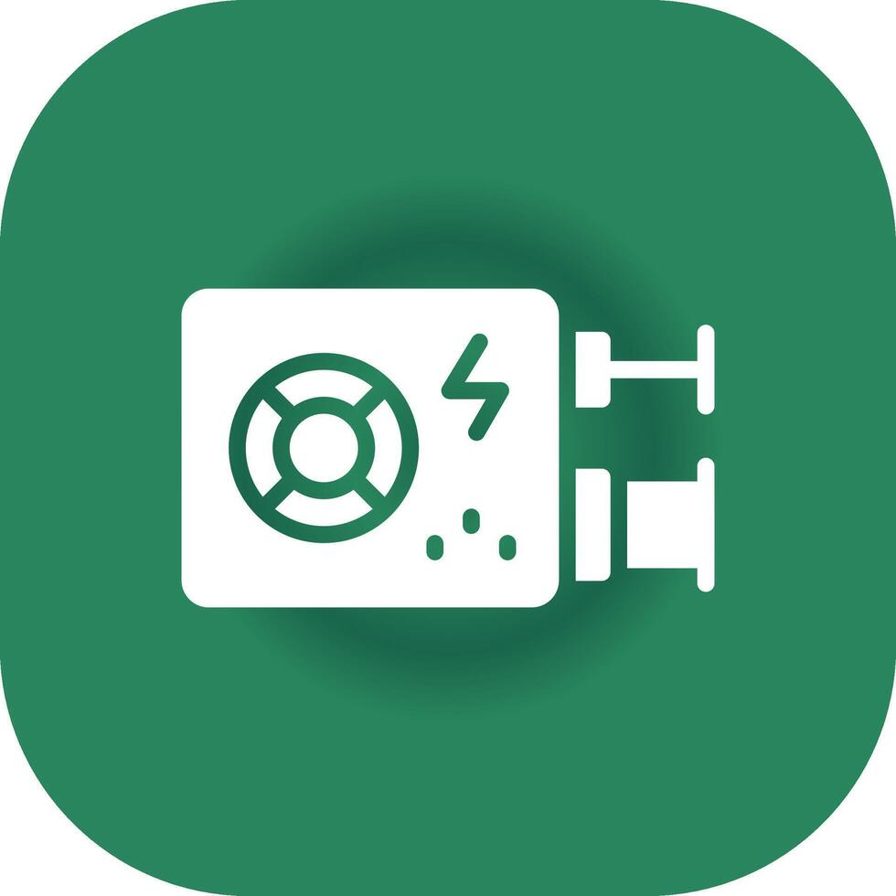 Power Supply Creative Icon Design vector