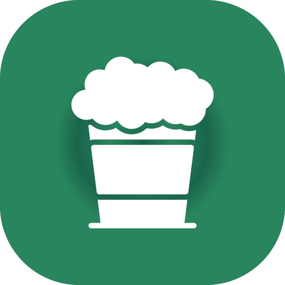 Popcorn Creative Icon Design vector