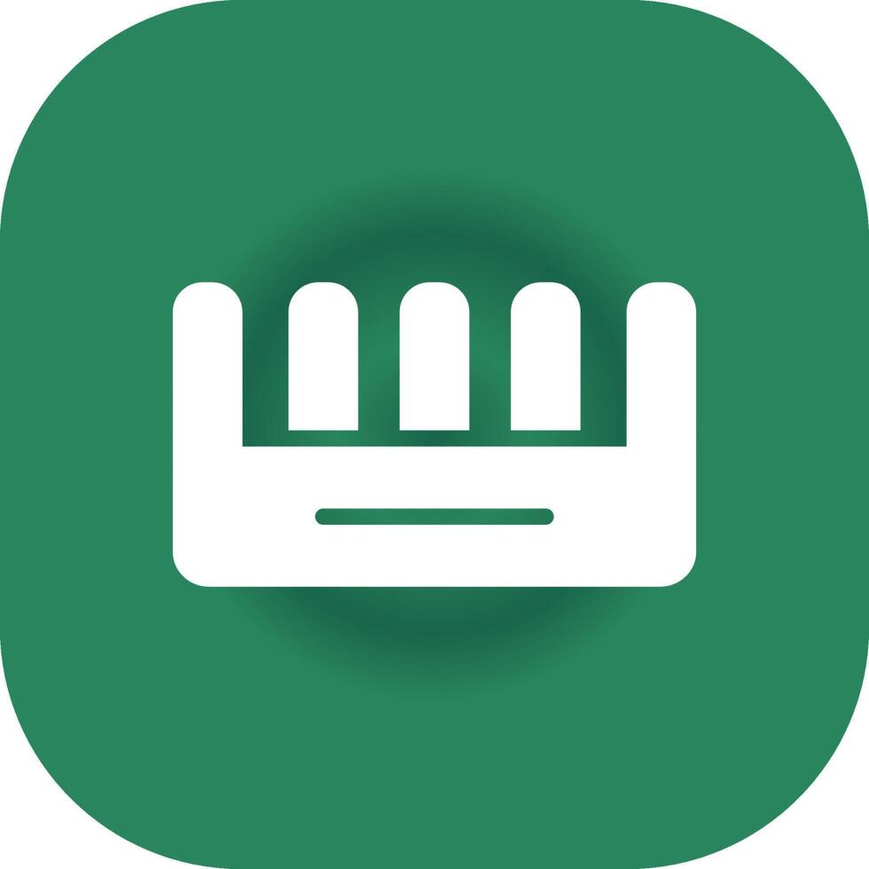 Comb Creative Icon Design vector