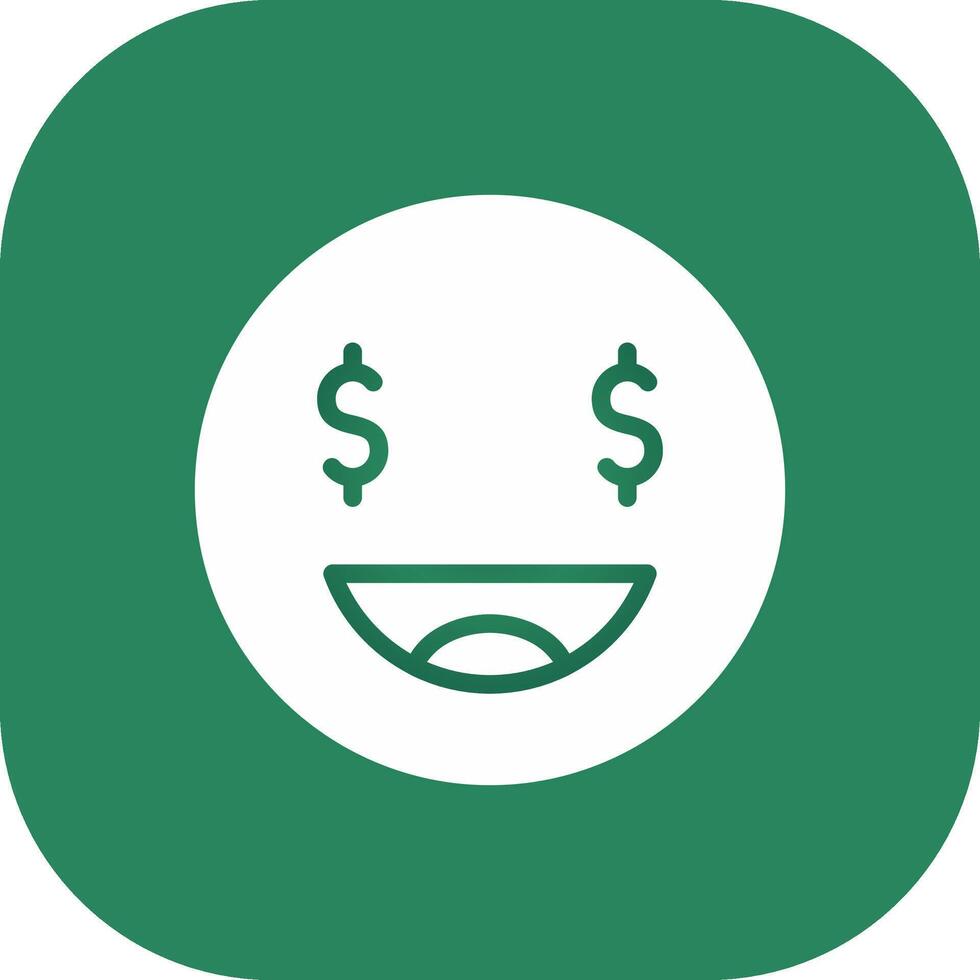 Greedy Creative Icon Design vector