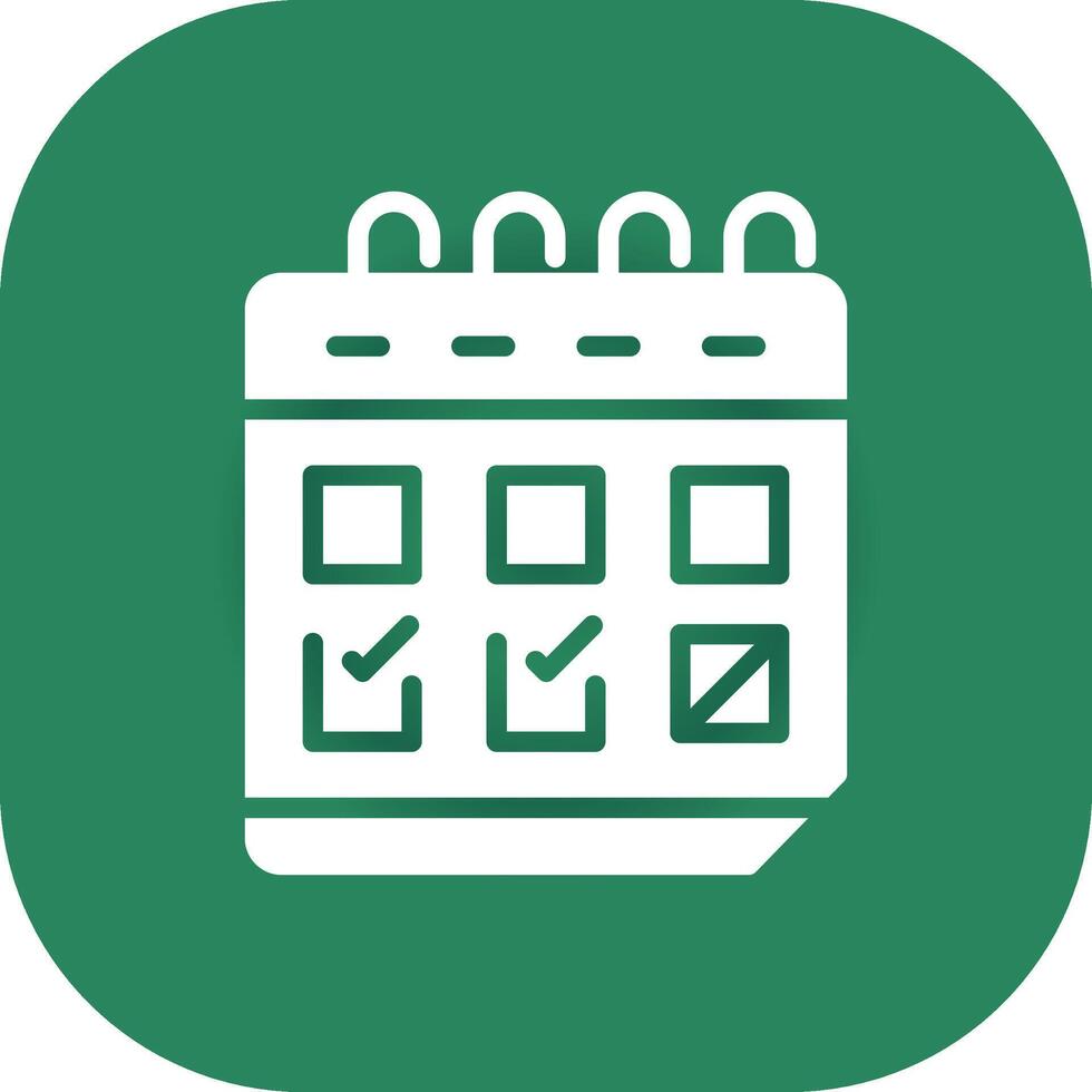 Calendar Creative Icon Design vector