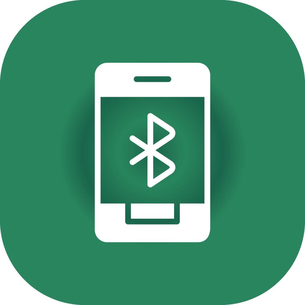 Bluetooth Creative Icon Design vector