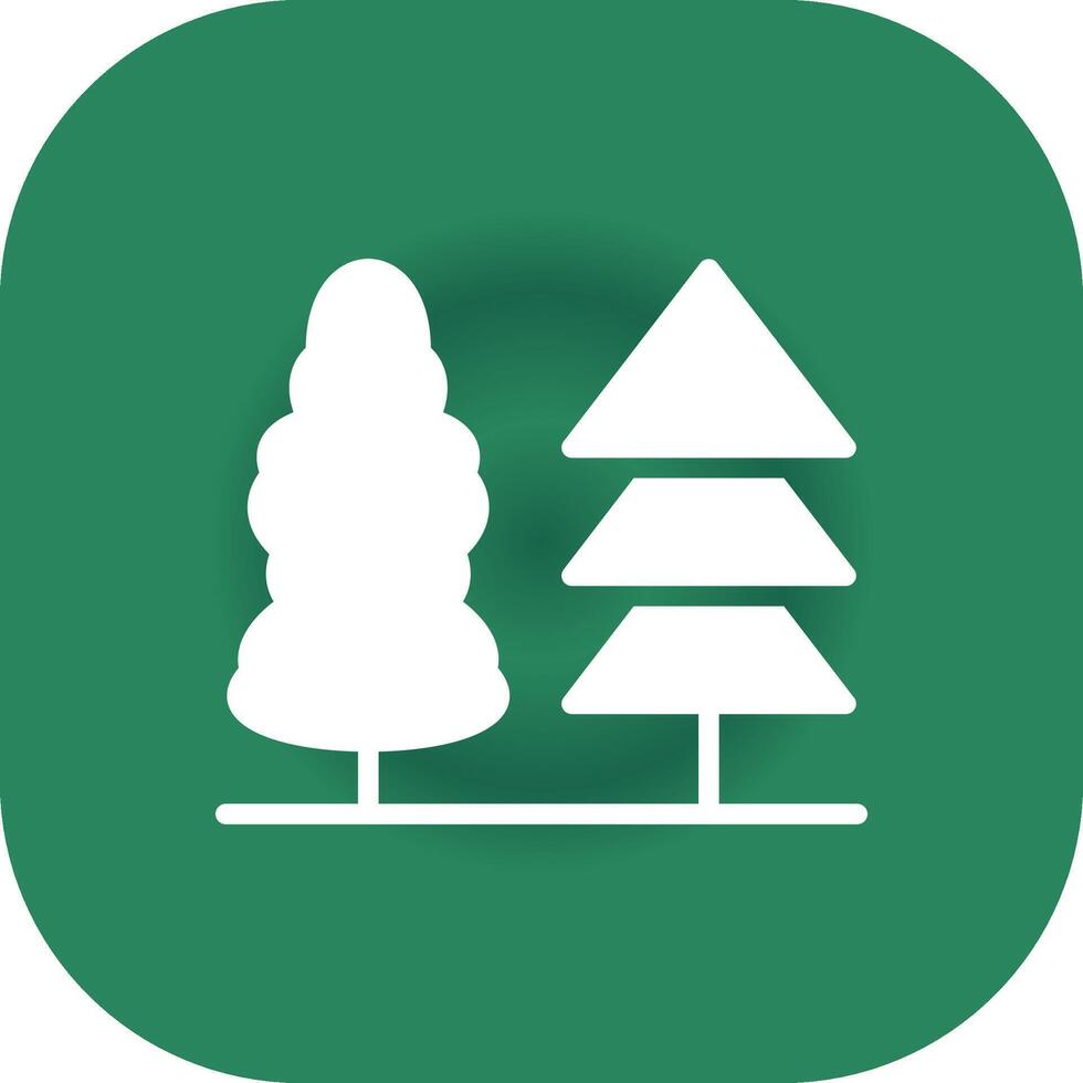 Forest Creative Icon Design vector