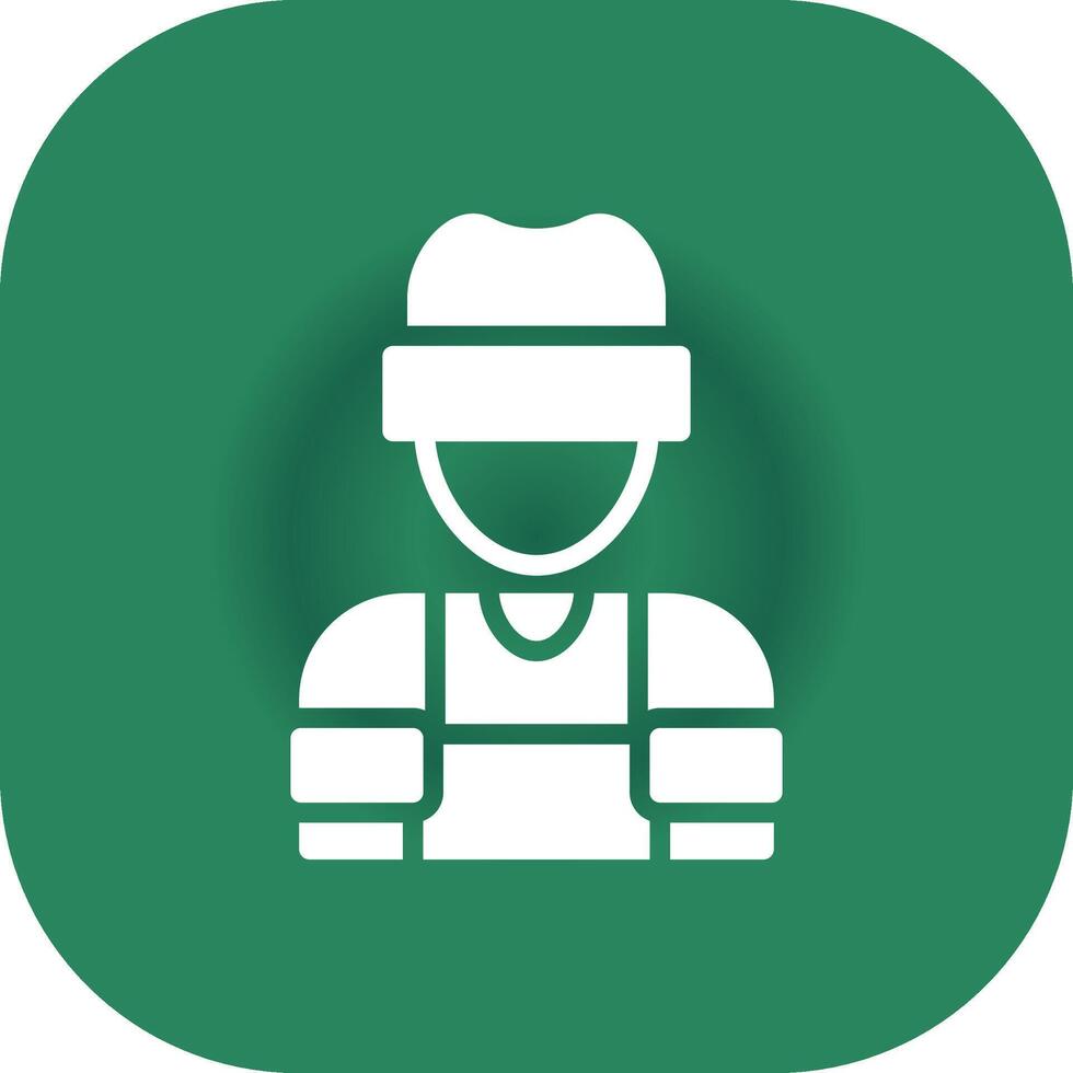 Farmer Male Creative Icon Design vector