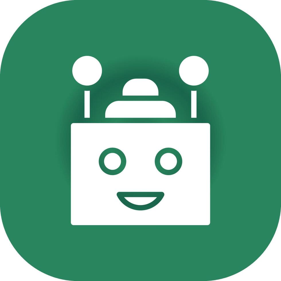 Chatbot Creative Icon Design vector