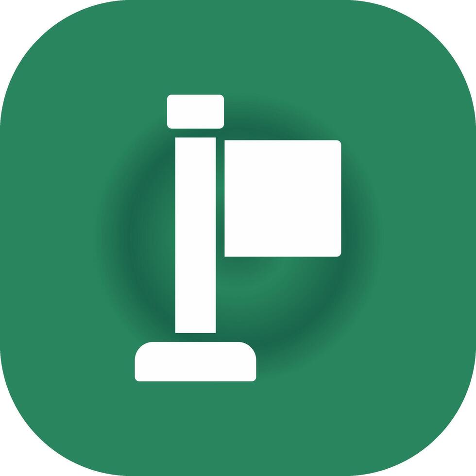 Flag Creative Icon Design vector