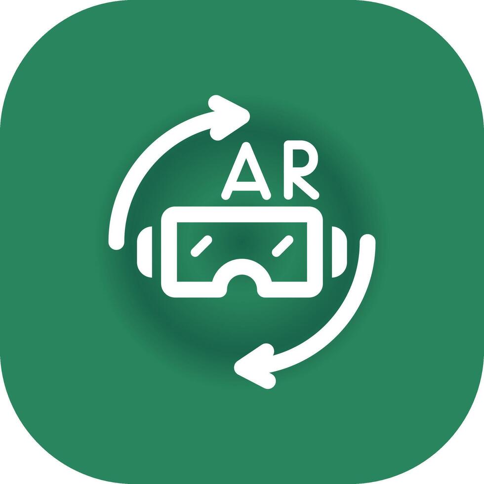 Vr Glasses Creative Icon Design vector