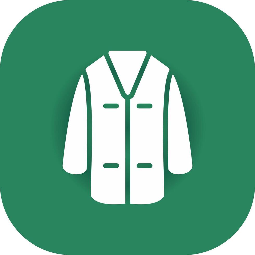 Lab Coat Creative Icon Design vector