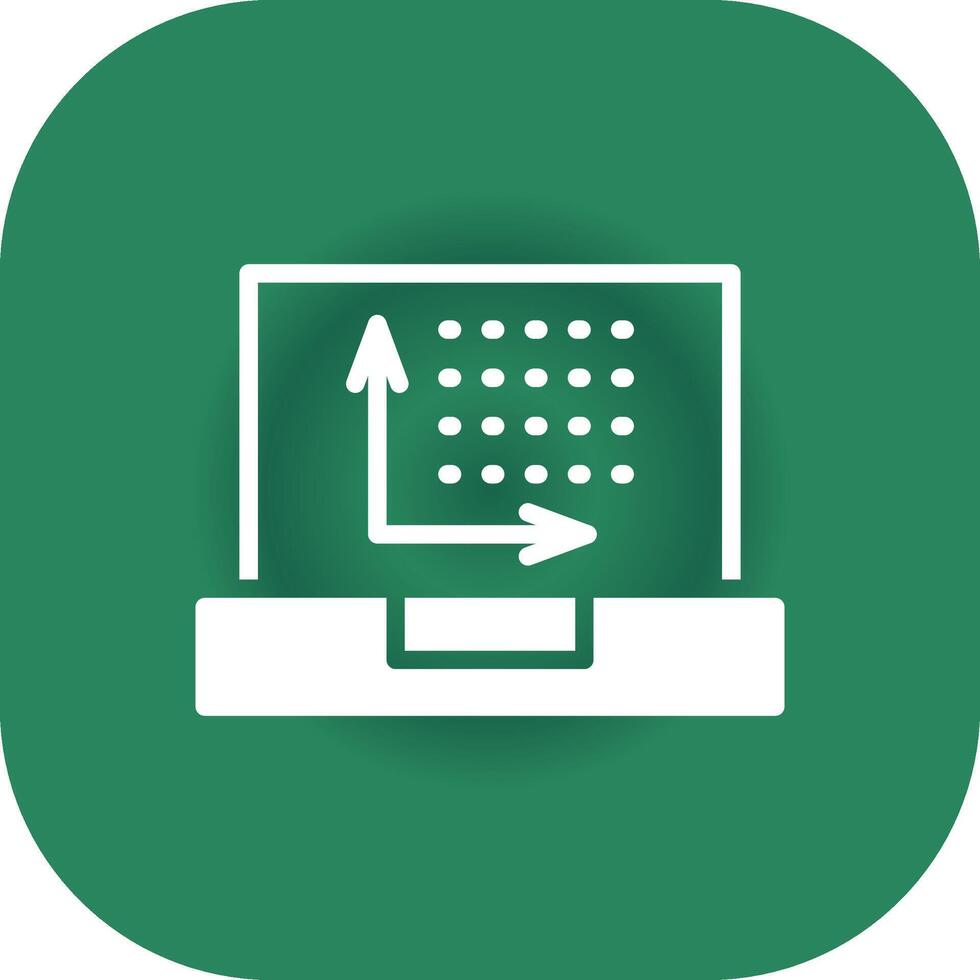 Dots Per Inch Creative Icon Design vector
