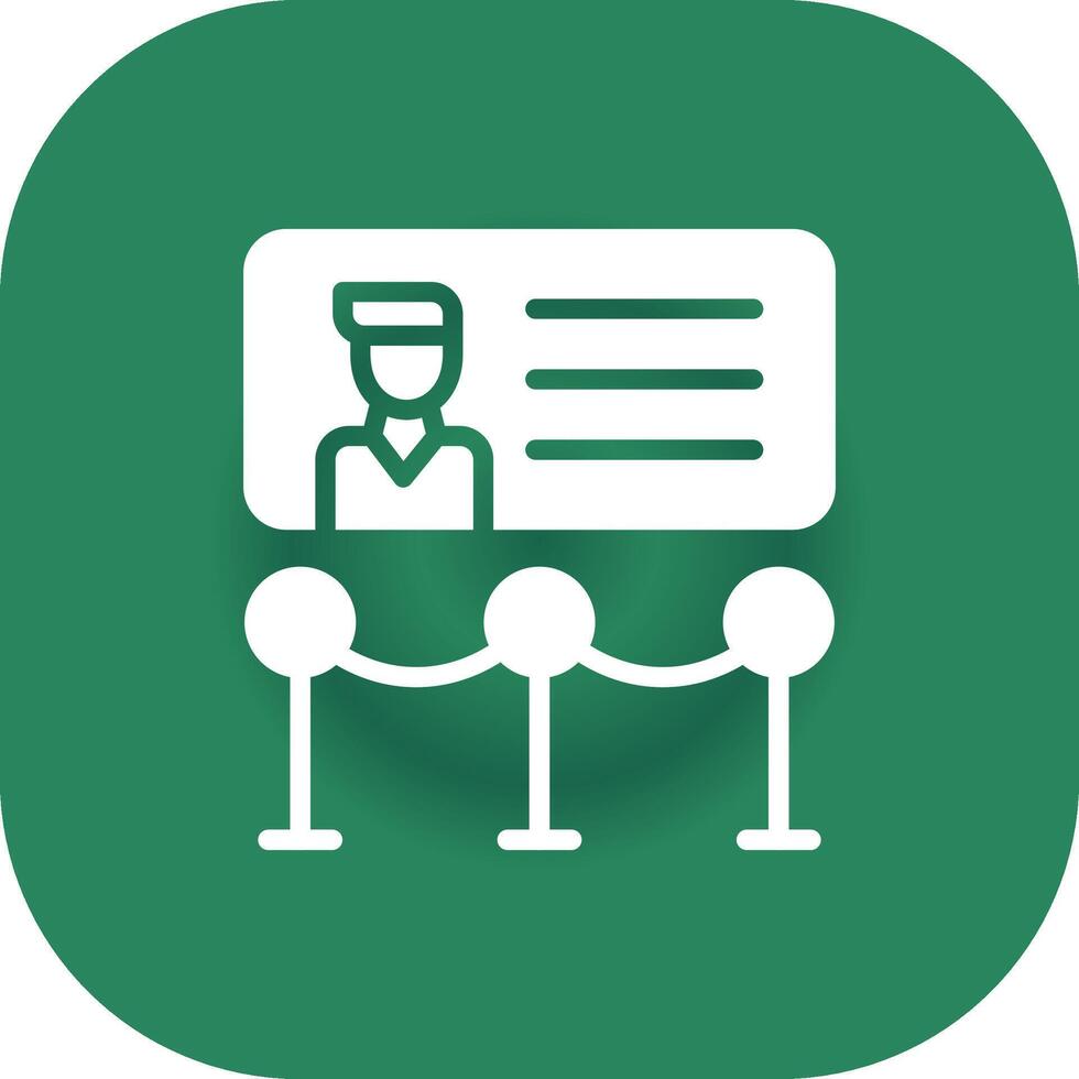 Exhibition Creative Icon Design vector