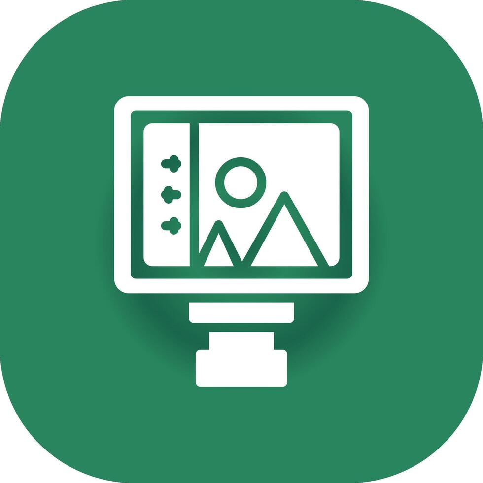 Lcd Creative Icon Design vector
