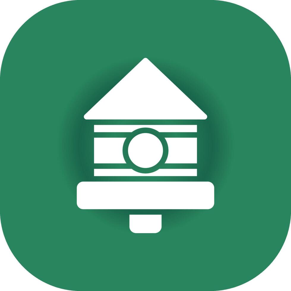 Birdhouse Creative Icon Design vector