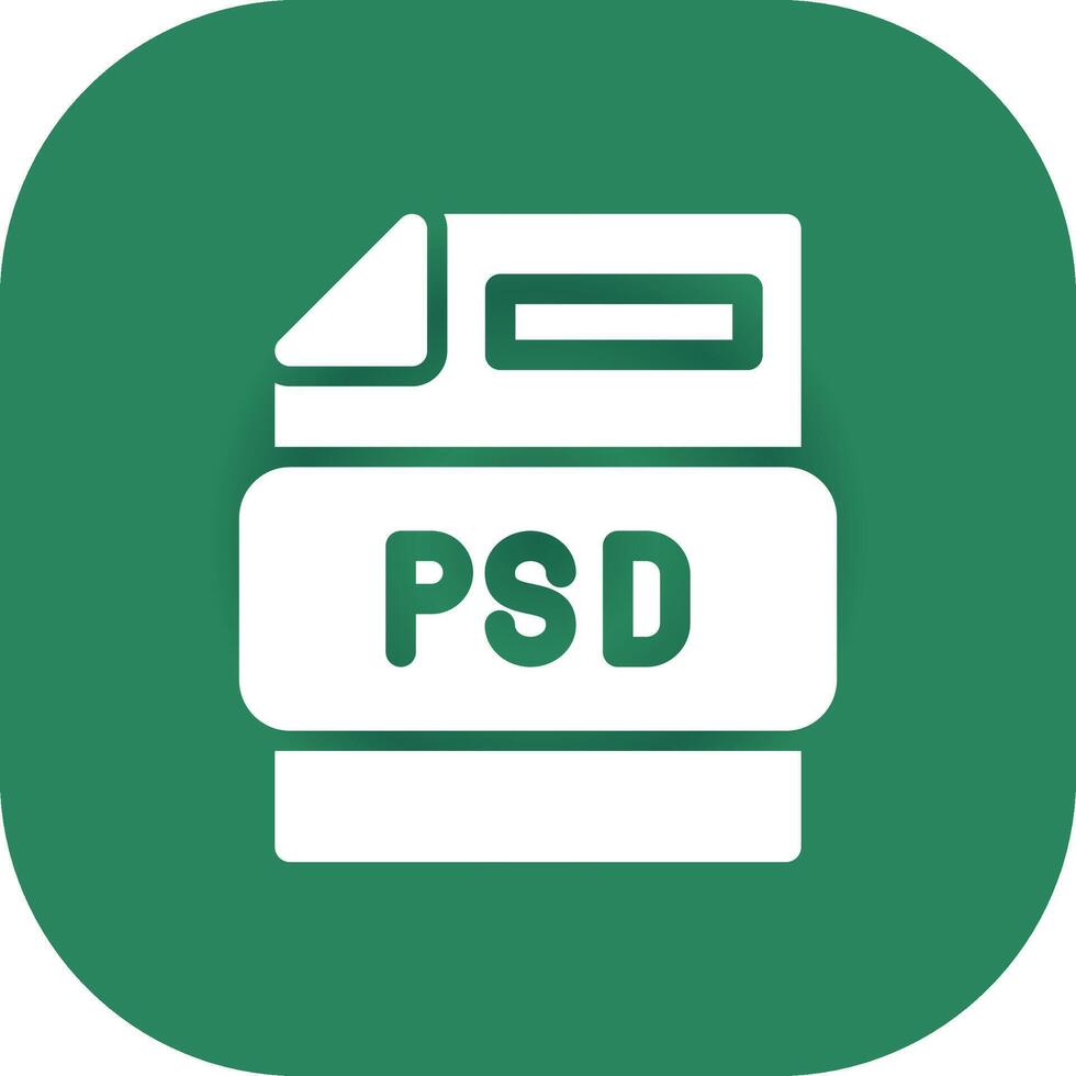 diseño de icono creativo de archivo psd vector