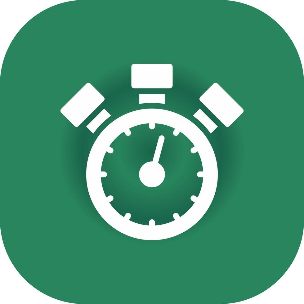 Stopwatch Creative Icon Design vector