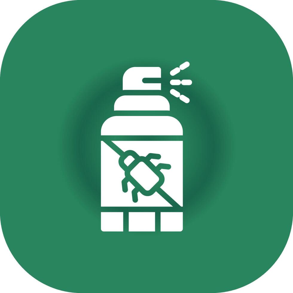 Spray Bottle Creative Icon Design vector