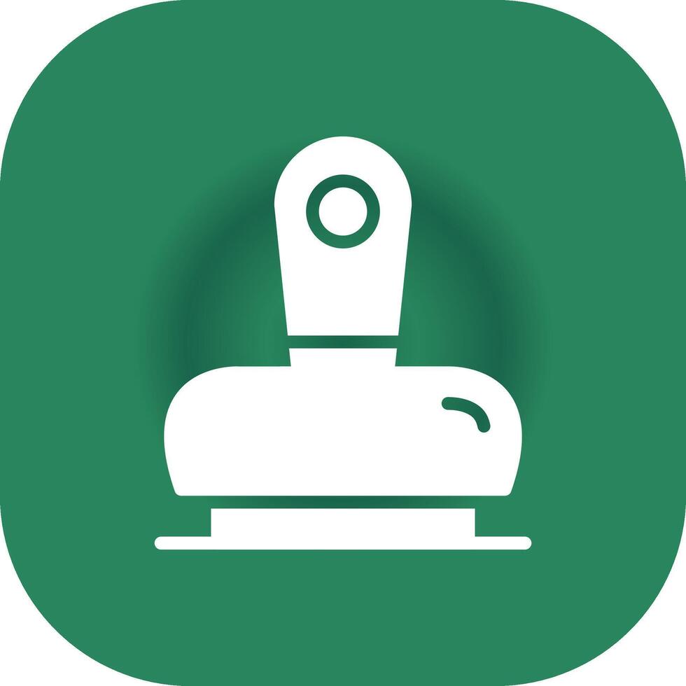 Rubber Stamp Creative Icon Design vector