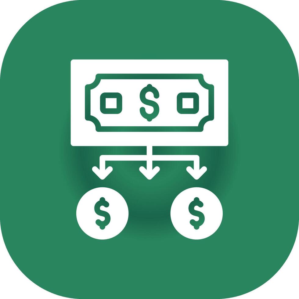 Money Creative Icon Design vector