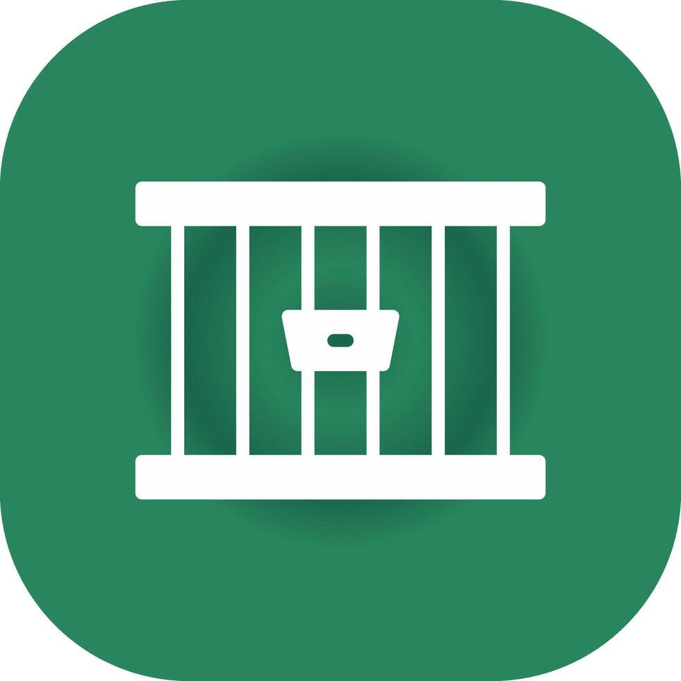 Jail Creative Icon Design vector