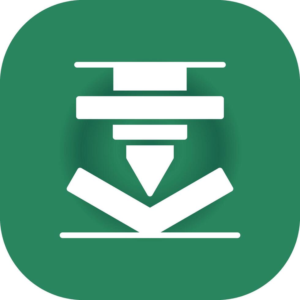 Bending Creative Icon Design vector
