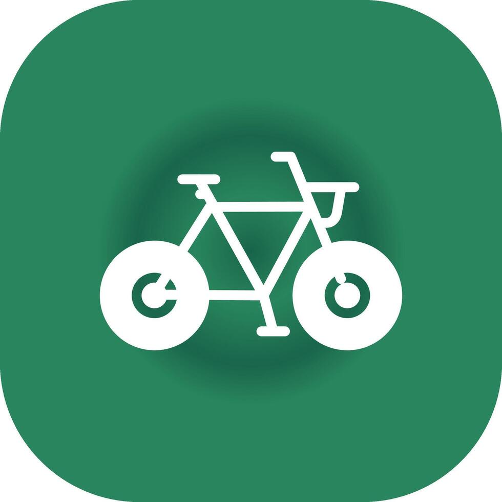 diseño de icono creativo de bicicleta vector