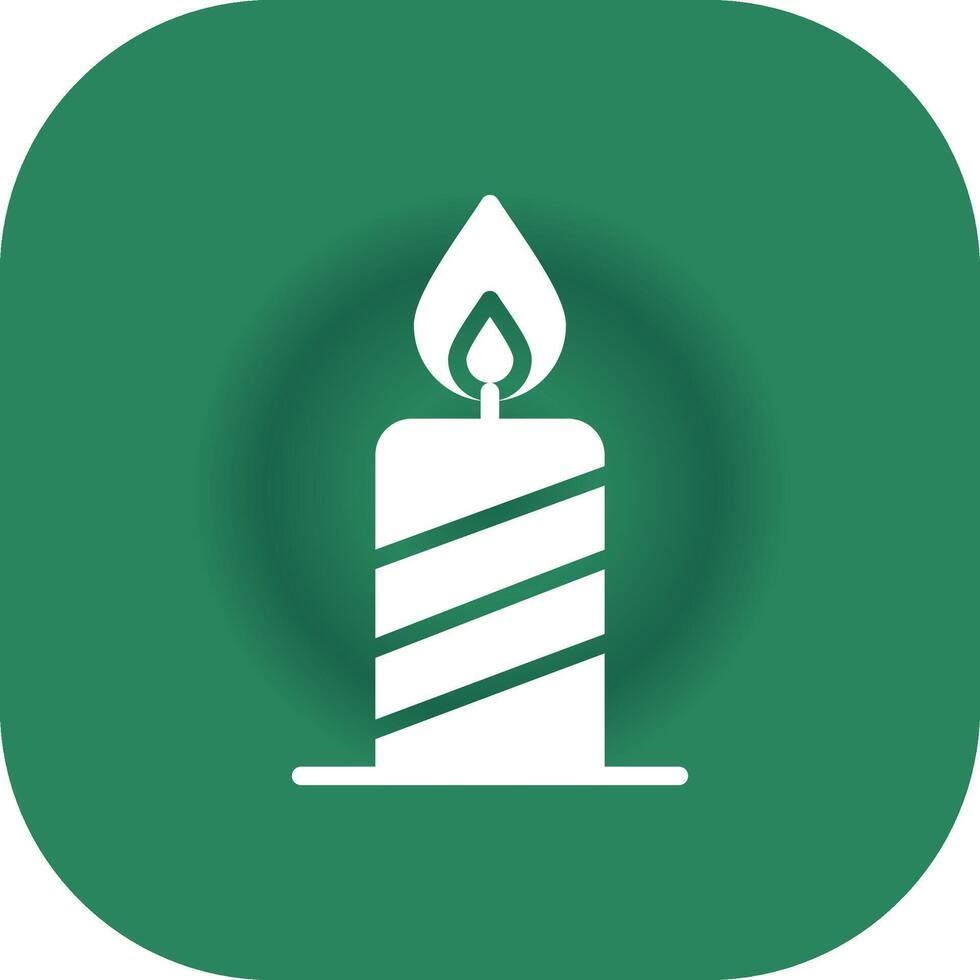 Candle Creative Icon Design vector