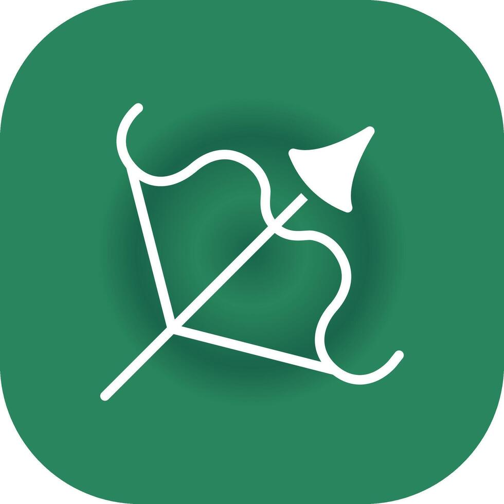 Arrow Bow Creative Icon Design vector