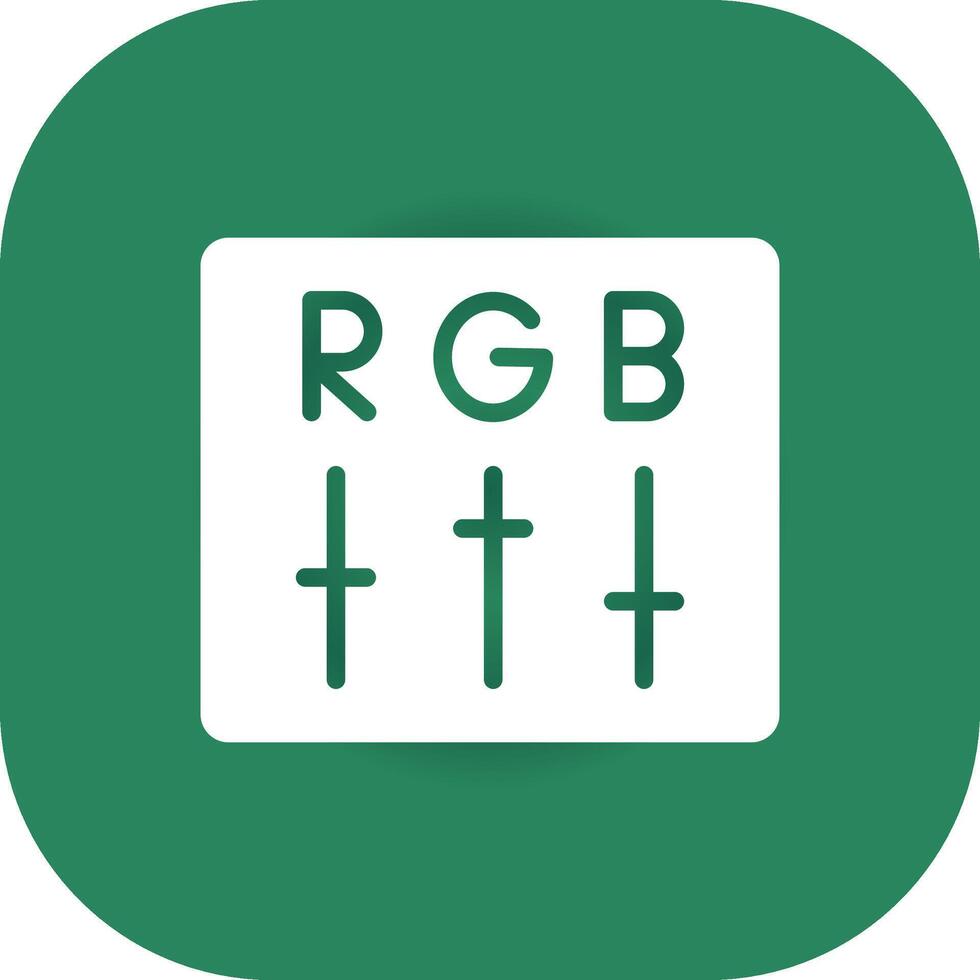 Rgb Creative Icon Design vector