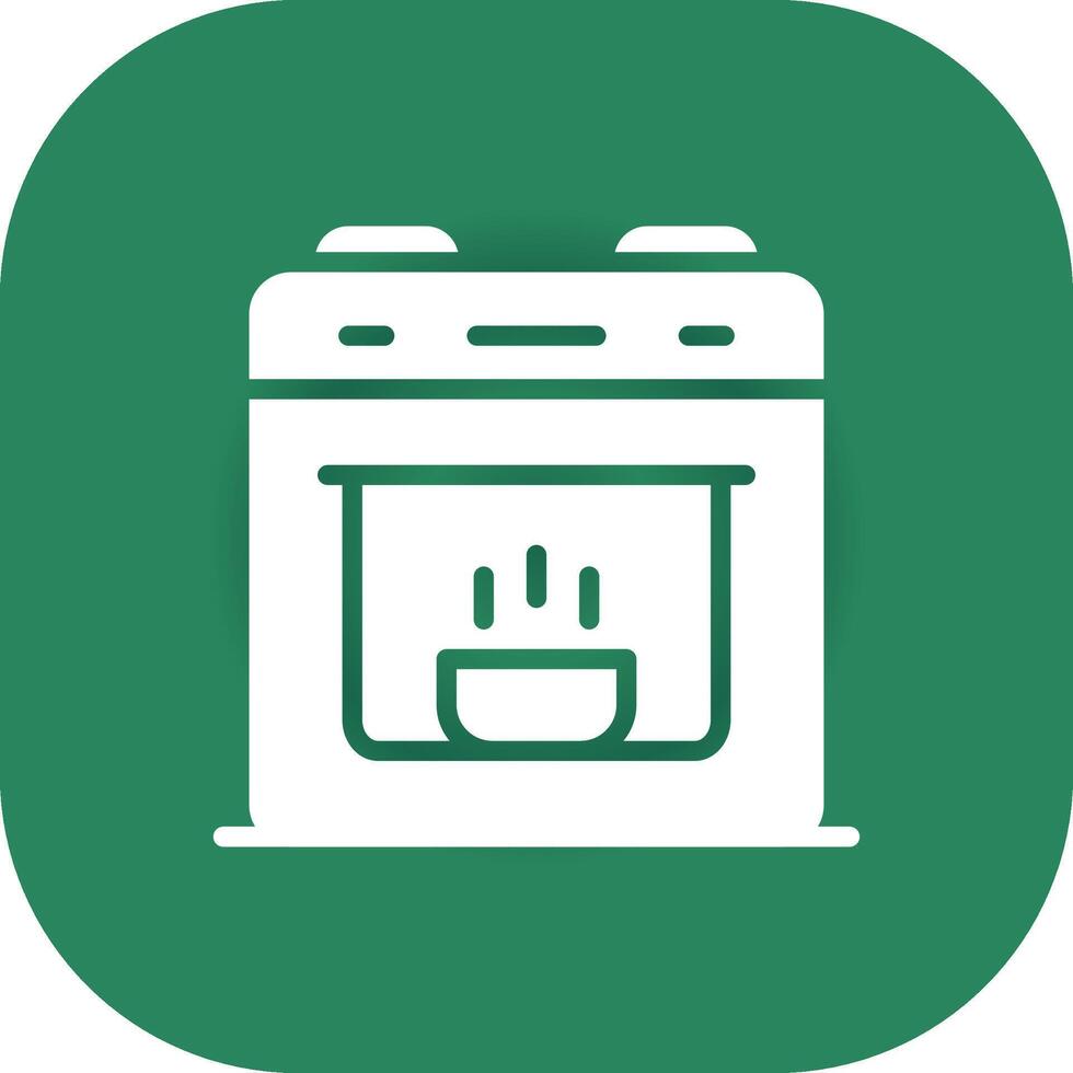 diseño de icono creativo de horno vector