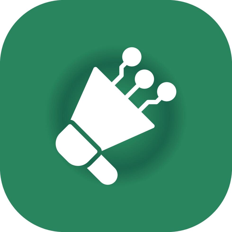 Content Marketer Creative Icon Design vector