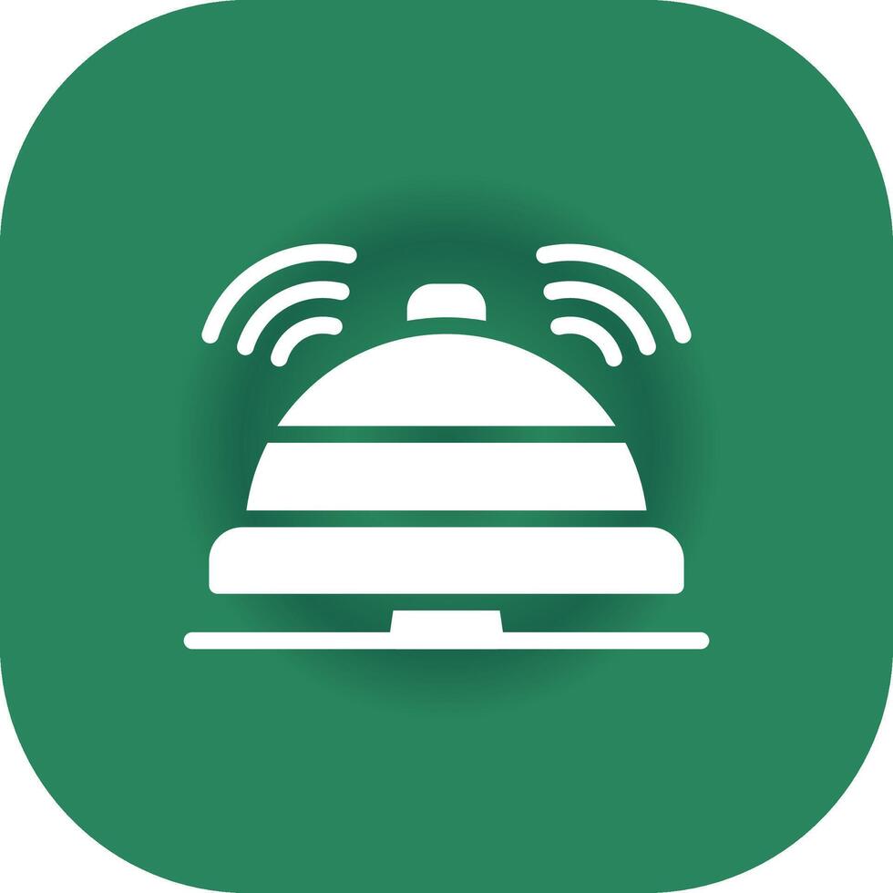 Reception Bell Creative Icon Design vector