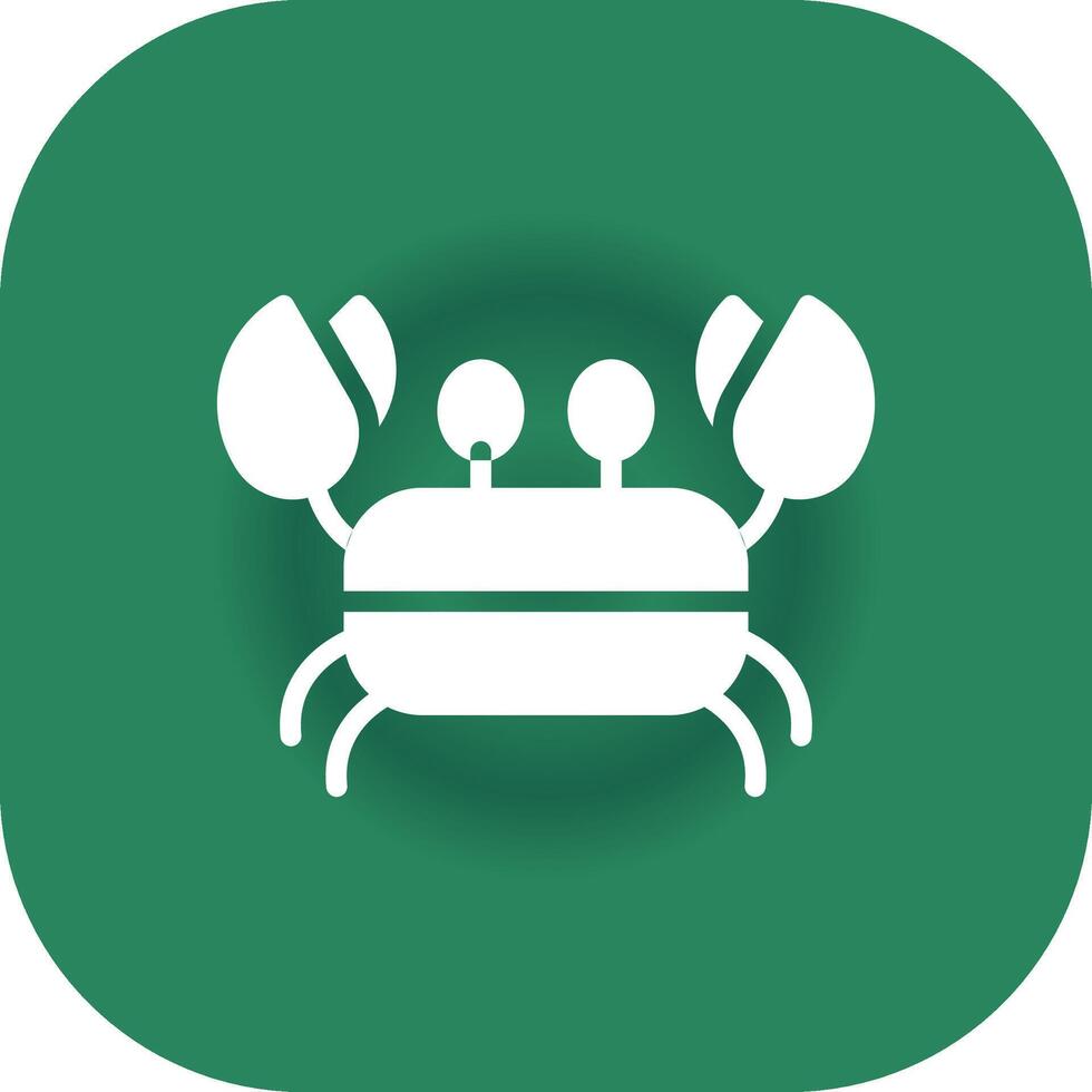 Crab Creative Icon Design vector