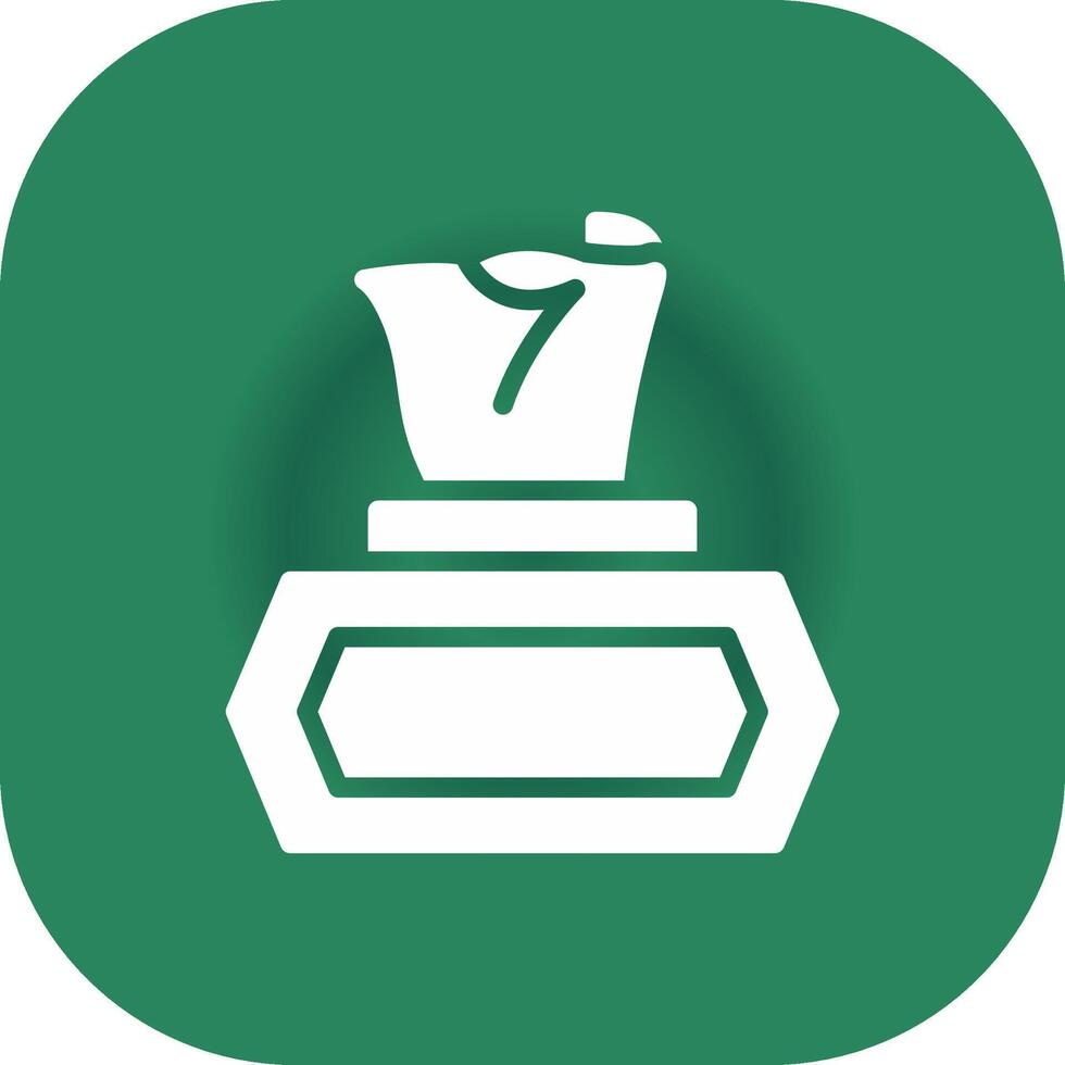 Wet Wipes Creative Icon Design vector