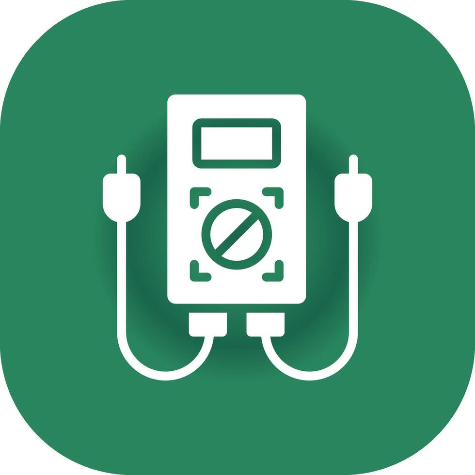 Multimeter Creative Icon Design vector