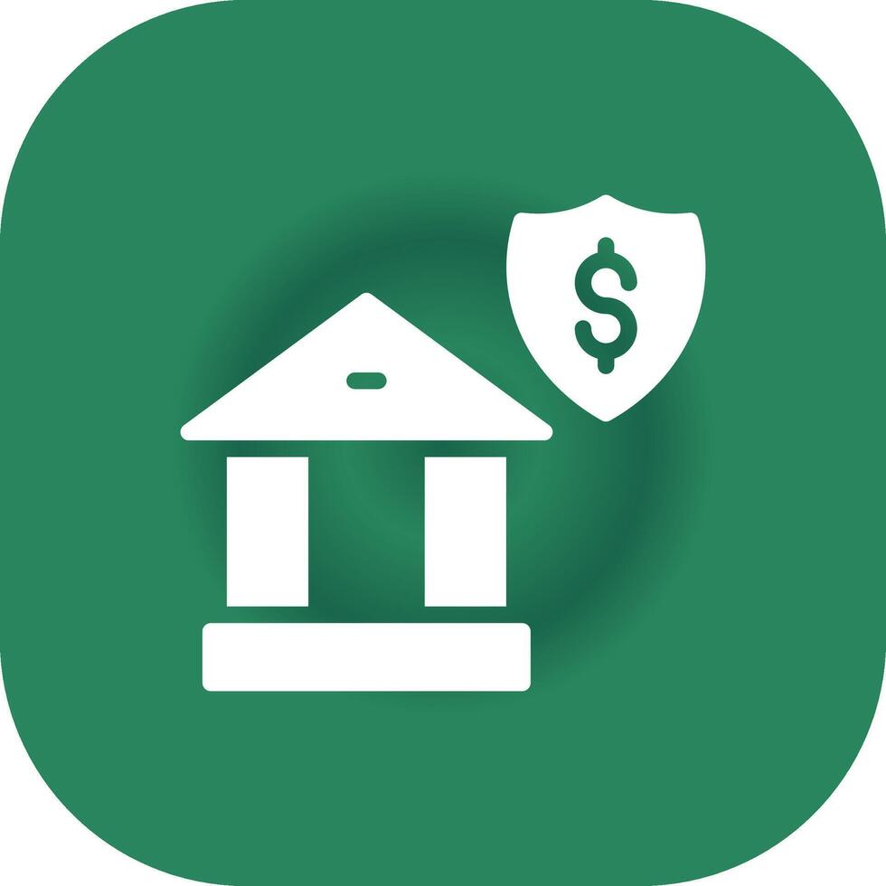 Banking Security Creative Icon Design vector