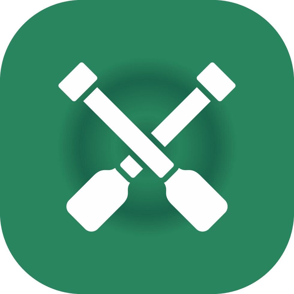 Rowing Creative Icon Design vector