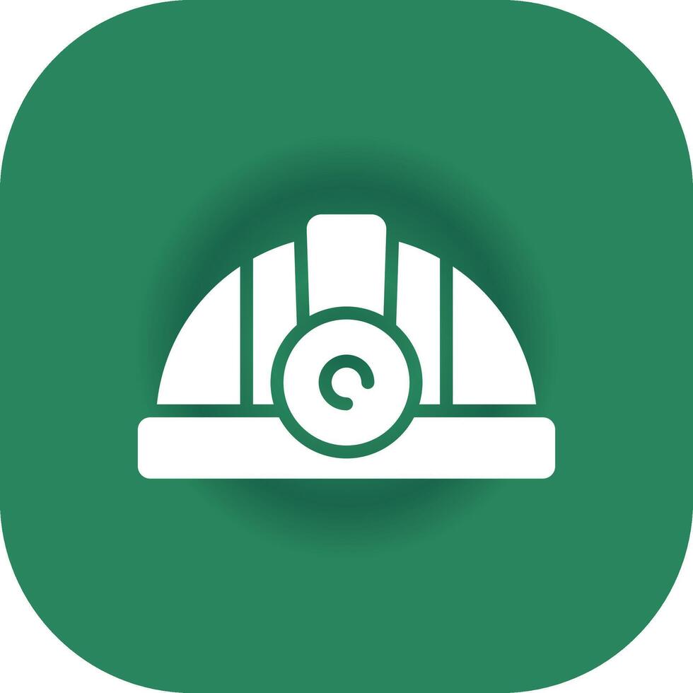Helmet Creative Icon Design vector