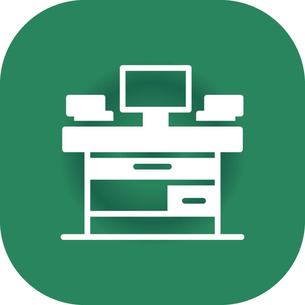 Desk Creative Icon Design vector