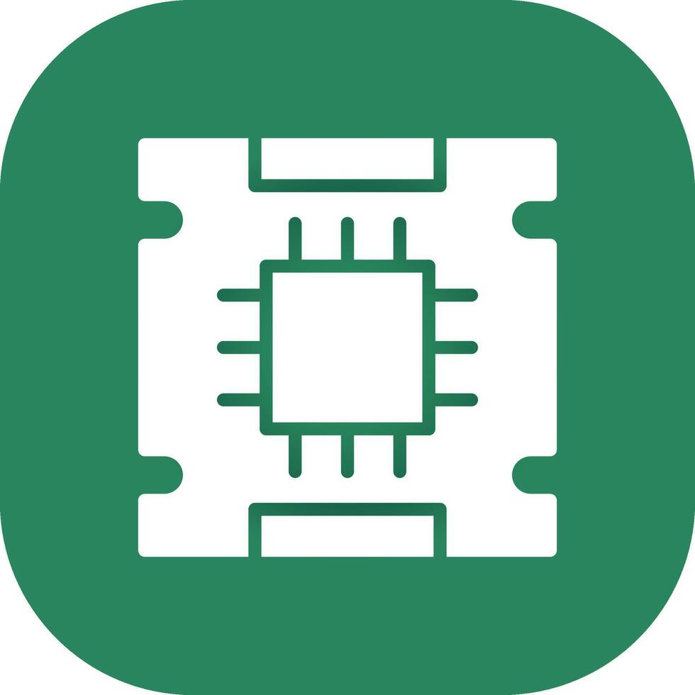 Processor Creative Icon Design vector