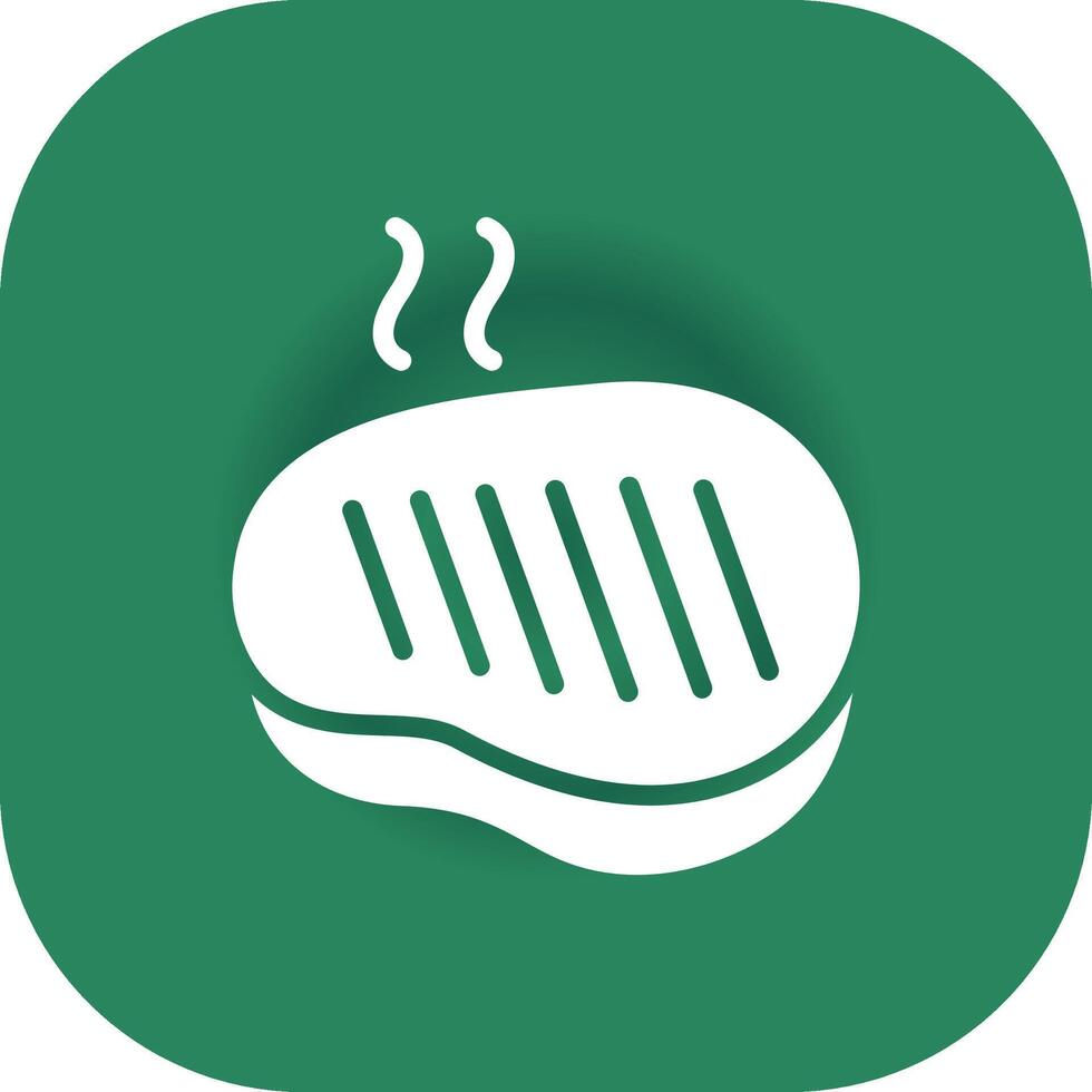 Steak Creative Icon Design vector