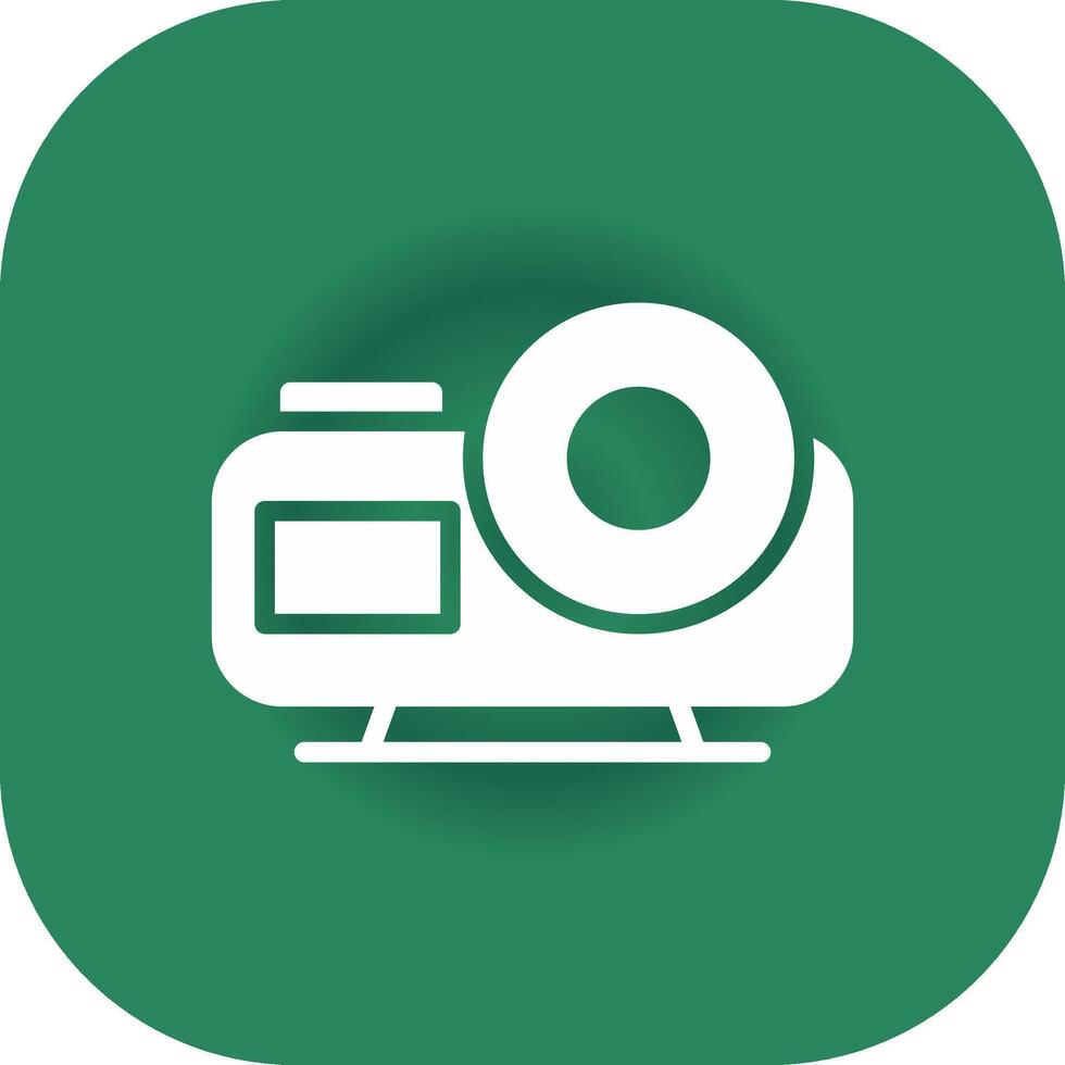 Projector Creative Icon Design vector