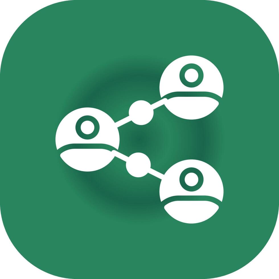Connected People Creative Icon Design vector