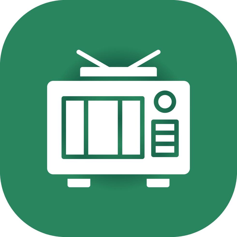 Tv Creative Icon Design vector