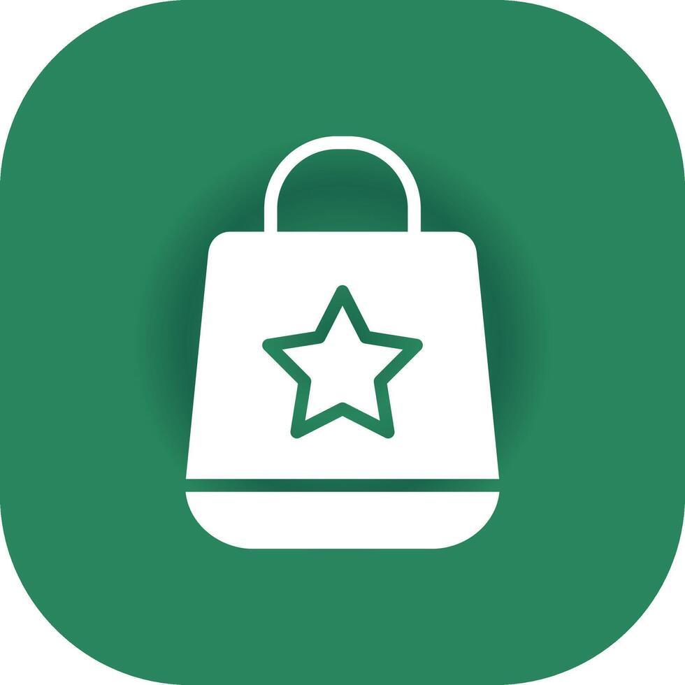 Shopping Bag Creative Icon Design vector