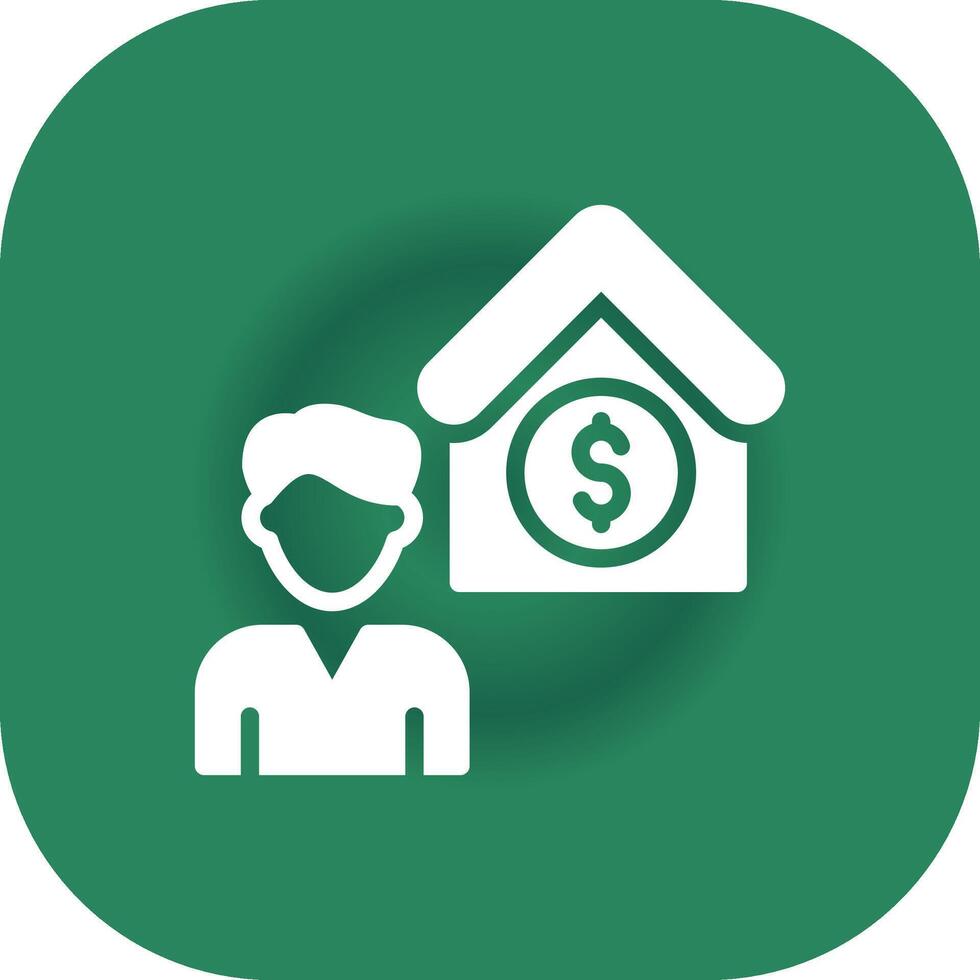 Broker Dealer Creative Icon Design vector