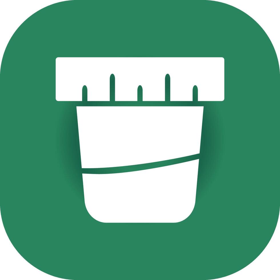 Urine Test Creative Icon Design vector